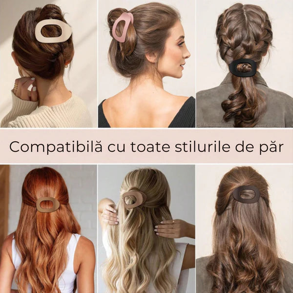 Set 5 Clame Păr Fără Alunecare